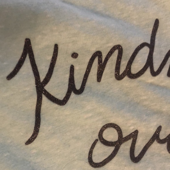 Old Navy Girl’s Slub Cotton Tie Front Kindness Tee—XL (14) - Picture 4 of 8
